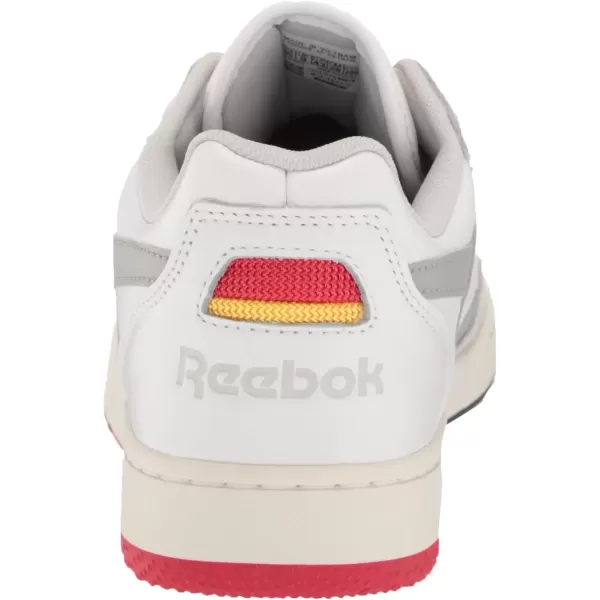 imageReebok Unisex Adult BB 4000 II Basketball ShoeFtwr WhitePure GreyVector Red