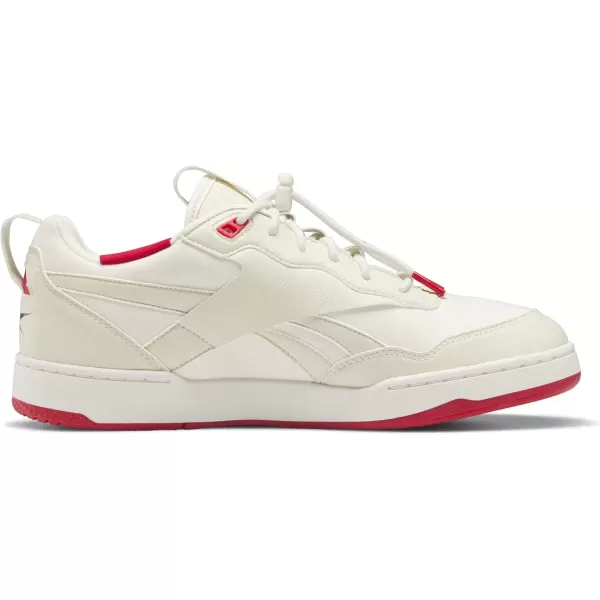 imageReebok Unisex Adult BB 4000 II Basketball ShoeVeganVintage ChalkBlackVector Red