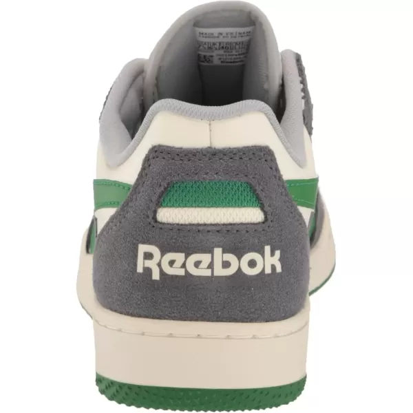 imageReebok Unisex Adult BB 4000 II Basketball ShoeWhitePure GreyGlen Green