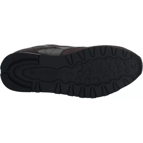 imageReebok Unisex Adult Classic LeatherBlackDark MatterGrey 5