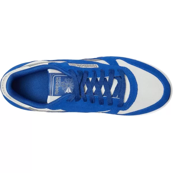 imageReebok Unisex Adult Classic LeatherBoundless BlueChalkGrey 3