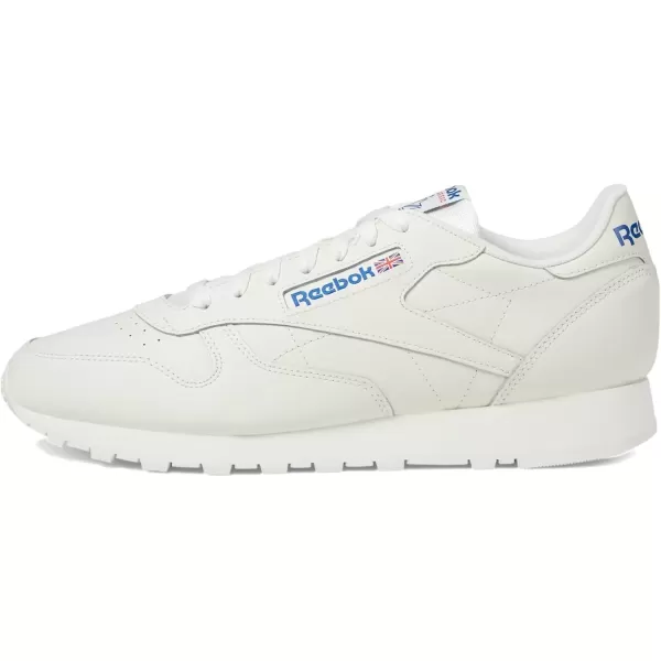 imageReebok Unisex Adult Classic LeatherChalkVector BlueVector Red