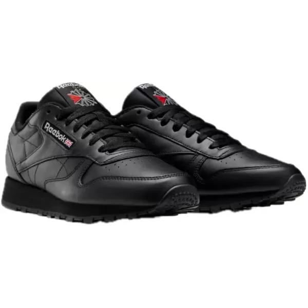 imageReebok Unisex Adult Classic LeatherCore BlackCore BlackPure Grey 5
