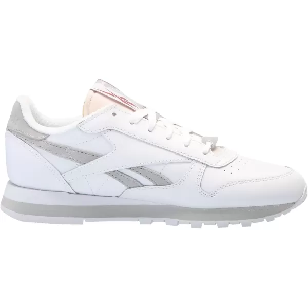 imageReebok Unisex Adult Classic LeatherFootwear WhitePure Grey 3Pure Grey 2