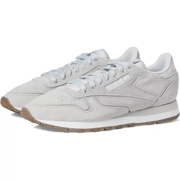 imageReebok Unisex Adult Classic LeatherPure GreyWhite