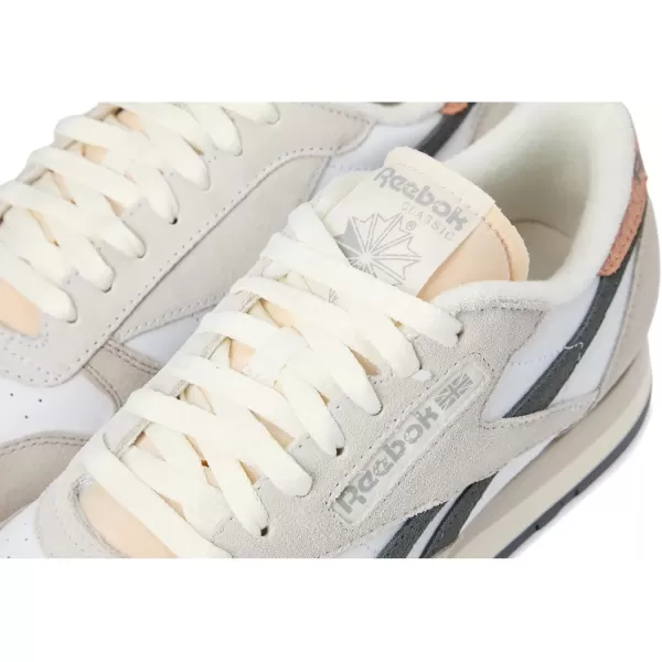 imageReebok Unisex Adult Classic LeatherWhiteMoonstoneGrey 5