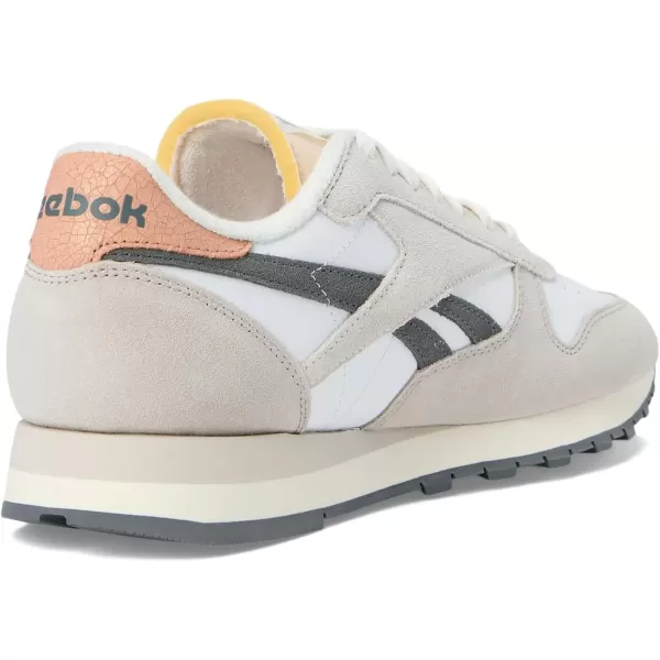 imageReebok Unisex Adult Classic LeatherWhiteMoonstoneGrey 5