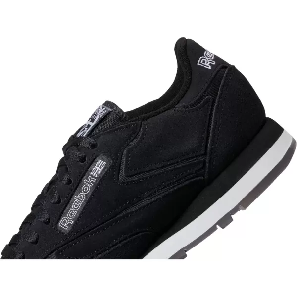 imageReebok Womens Classic Leather SneakerBlackWhite