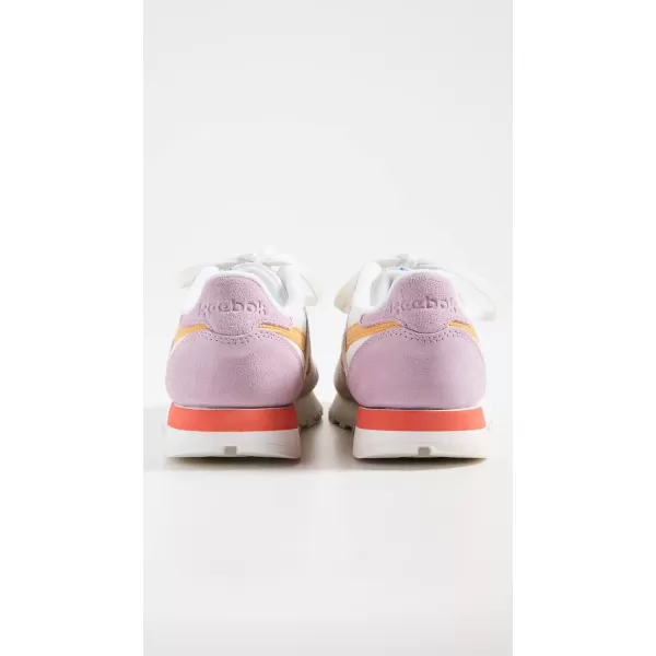 imageReebok Womens Classic Leather SneakerChalkOchreInfused Lilac