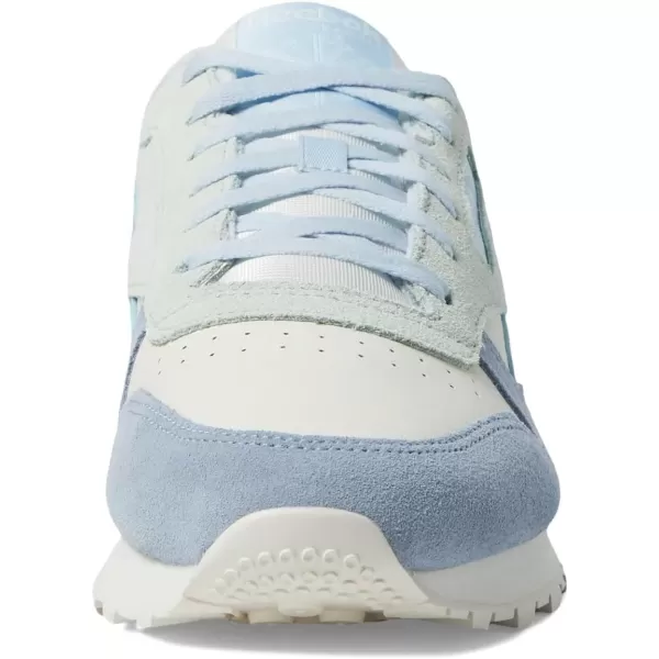 imageReebok Womens Classic Leather SneakerChalkPale BlueVintage Blue
