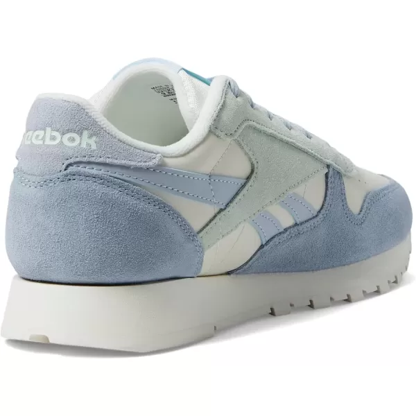 imageReebok Womens Classic Leather SneakerChalkPale BlueVintage Blue