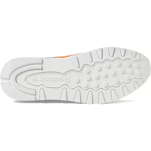 imageReebok Womens Classic Leather SneakerChalkVector BlueSmash Orange