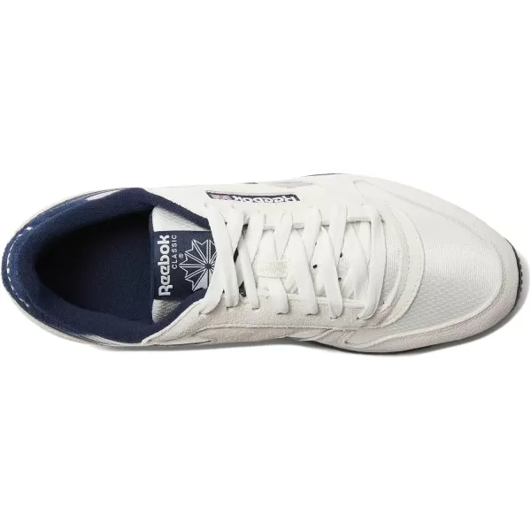 imageReebok Womens Classic Leather SneakerChalkVector NavyBlack