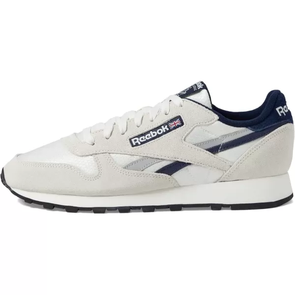 imageReebok Womens Classic Leather SneakerChalkVector NavyBlack