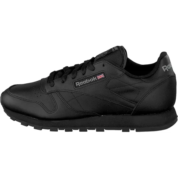 imageReebok Womens Classic Leather SneakerClear black