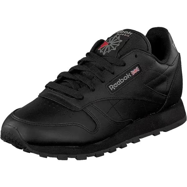 imageReebok Womens Classic Leather SneakerClear black