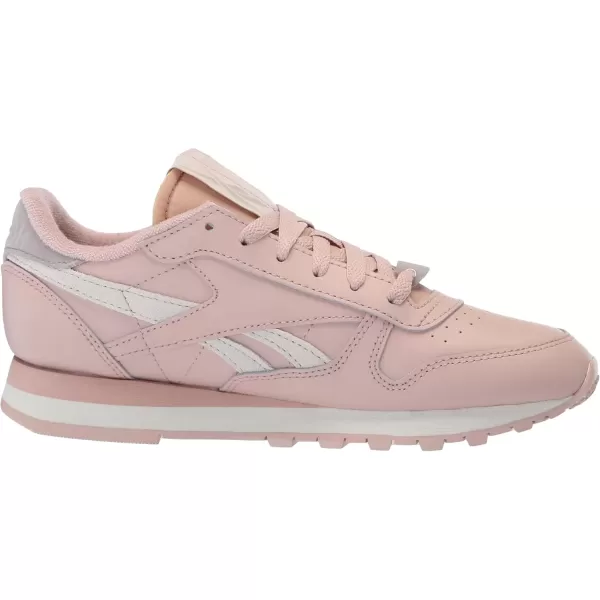 imageReebok Womens Classic Leather SneakerPink StuccoBoneAsh