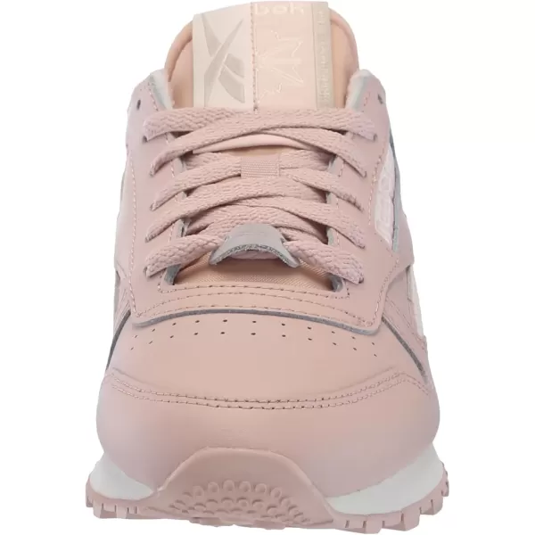 imageReebok Womens Classic Leather SneakerPink StuccoBoneAsh