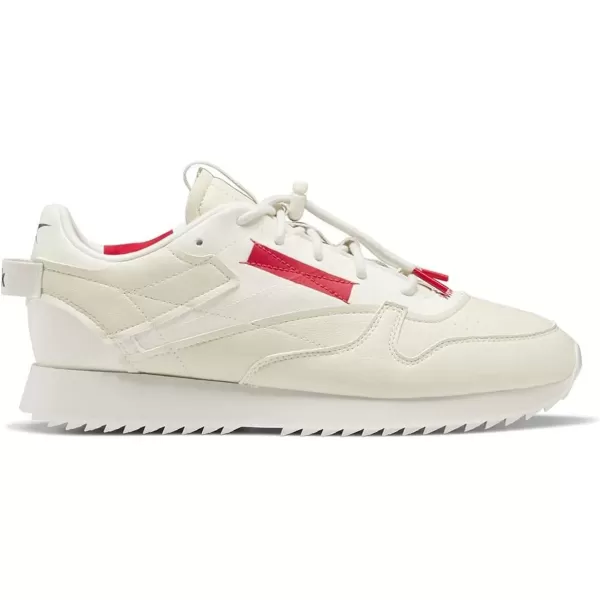 imageReebok Womens Classic Leather SneakerVeganVintage ChalkWhiteBlack