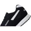 imageReebok Unisex Adult Glide SneakerBlackWhite