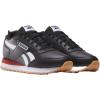 imageReebok Unisex Adult Glide SneakerBlackWhiteBrick Red