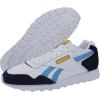 imageReebok Unisex Adult Glide SneakerWhiteVector NavyRadiant Aqua