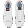 imageReebok Unisex Adult Glide SneakerWhiteVector RedBlack