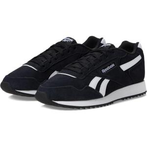 imageReebok Unisex Adult Glide SneakerBlackWhite