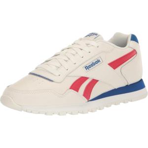 imageReebok Unisex Adult Glide SneakerChalkVector RedVector Blue