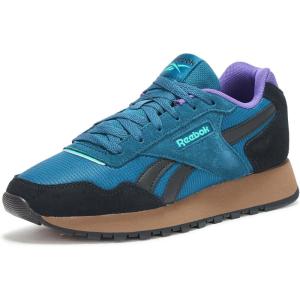 imageReebok Unisex Adult Glide SneakerEscape BlueUtility BrownBlack