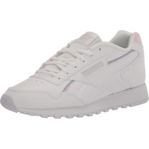 imageReebok Unisex Adult Glide SneakerVeganWhitePixel PinkBlue Pearl