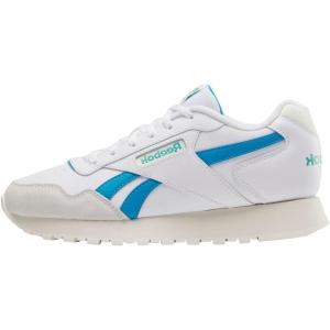 imageReebok Unisex Adult Glide SneakerWhiteEngineered AquaUnleashed Green