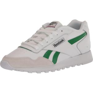 imageReebok Unisex Adult Glide SneakerWhiteGlen GreenBlack