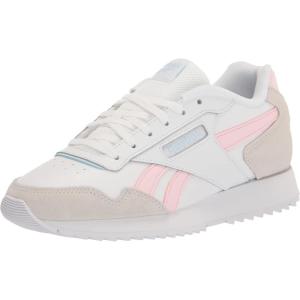 imageReebok Unisex Adult Glide SneakerWhitePure GreyPorcelain Pink