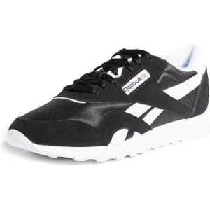 imageReebok womens Classic NylonBlackWhite