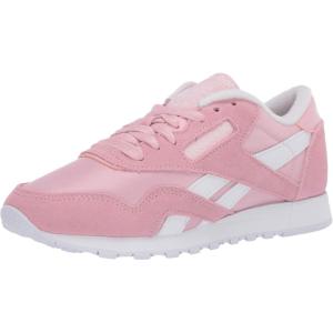 imageReebok womens Classic NylonClassic PinkWhiteWhite