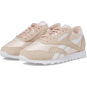 imageReebok womens Classic NylonPink StuccoFootwear WhiteFootwear White