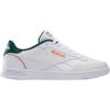 imageReebok Unisex Adult Court AdvanceFootwear WhiteCollegiate GreenPump Orange