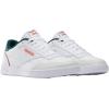 imageReebok Unisex Adult Court AdvanceFootwear WhiteCollegiate GreenPump Orange