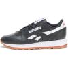 imageReebok Womens Classic Leather SneakerBlackWhiteBrick