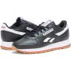 imageReebok Womens Classic Leather SneakerBlackWhiteBrick