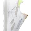 imageReebok Womens Classic Leather SneakerFootwear WhitePure Grey 2Acid Yellow