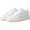 imageReebok Womens Club C Extra Tennis ShoesWhiteAura Orange