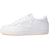 imageReebok Womens Club C Extra Tennis ShoesWhiteAura Orange