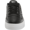 imageReebok Womens Court Advance Bold SneakerBlackWhiteSilver