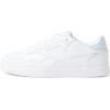 imageReebok Womens Court Advance Bold SneakerWhiteGlass BluePink Glow