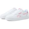 imageReebok Womens Court Advance Bold SneakerWhitePink GlowCherry