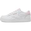 imageReebok Womens Court Advance Bold SneakerWhitePinkWhite