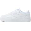 imageReebok Womens Court Advance Bold SneakerWhitePurple Oasis