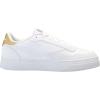 imageReebok Womens Court Advance Bold SneakerWhiteWhiteGold